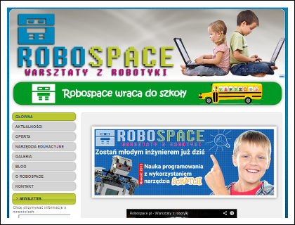robospace.pl - Screen